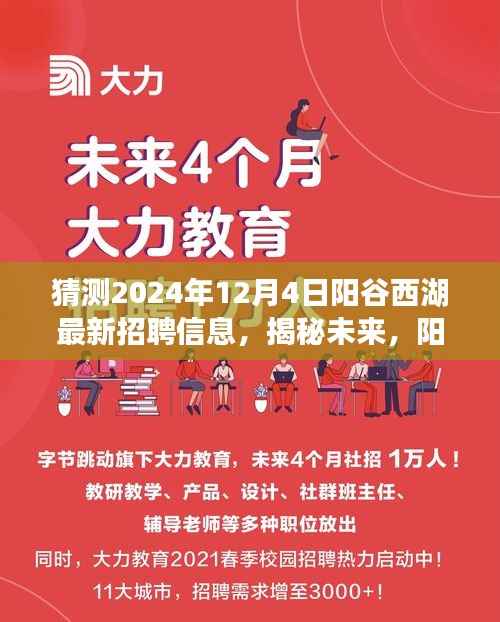 揭秘未来,阳谷西湖最新招聘信息展望与解读(2024年12月版)