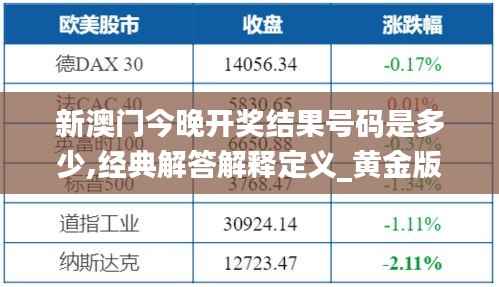 新澳门今晚开奖结果号码是多少,经典解答解释定义_黄金版8.761