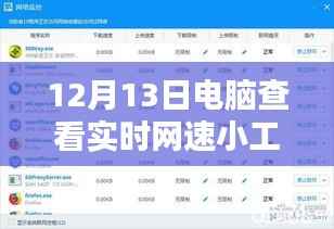 12月13日电脑查看实时网速小工具,使用指南与工具介绍