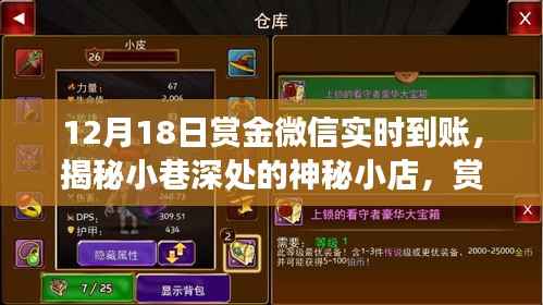 揭秘神秘小巷小店,赏金微信实时到账的惊喜探索之旅