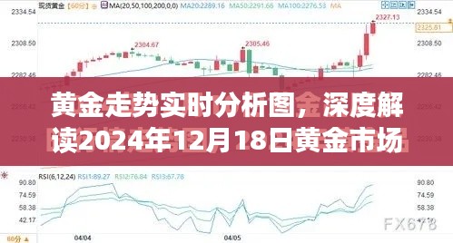 黄金市场动向深度解读,黄金走势实时分析图(附日期,2024年12月18日)