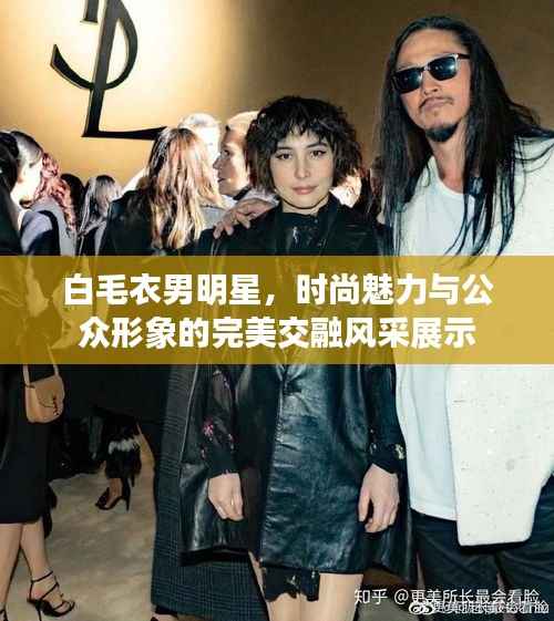 白毛衣男明星,时尚魅力与公众形象的完美交融风采展示