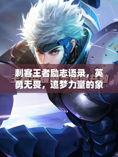 刺客王者励志语录,英勇无畏,追梦力量的象征!