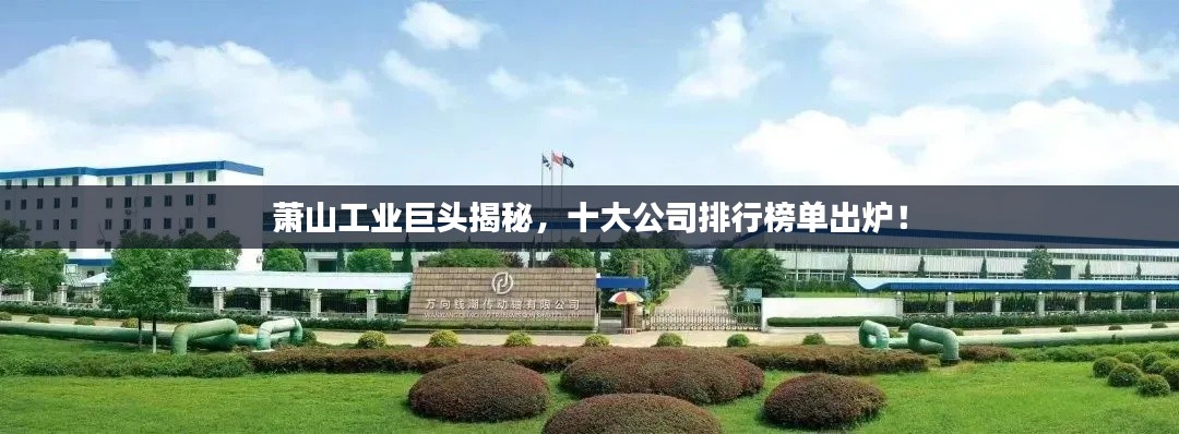萧山工业巨头揭秘,十大公司排行榜单出炉!
