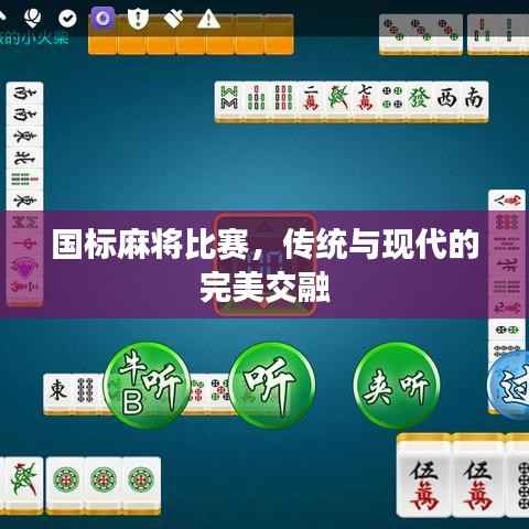 国标麻将比赛,传统与现代的完美交融